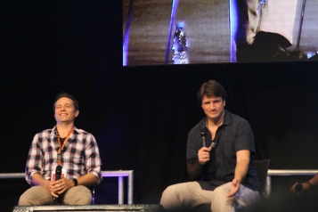 Seamus Dever and Nathan Fillion